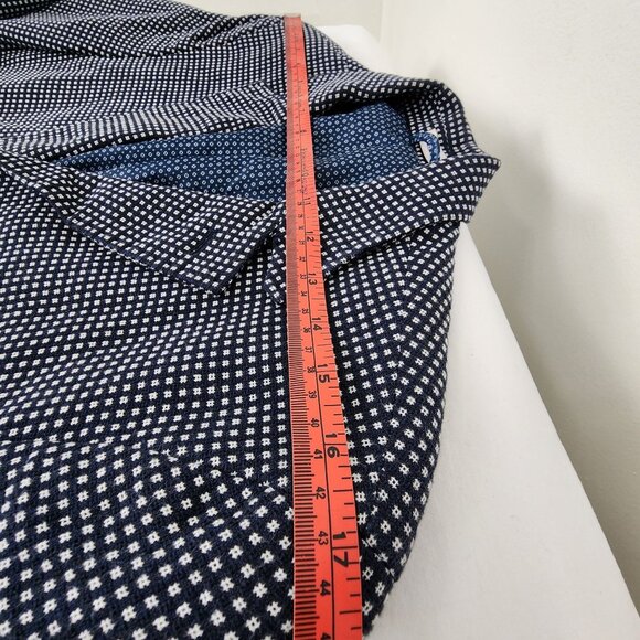 Navy & White Gingham Check Blazer Jacket - Picture 13 of 16